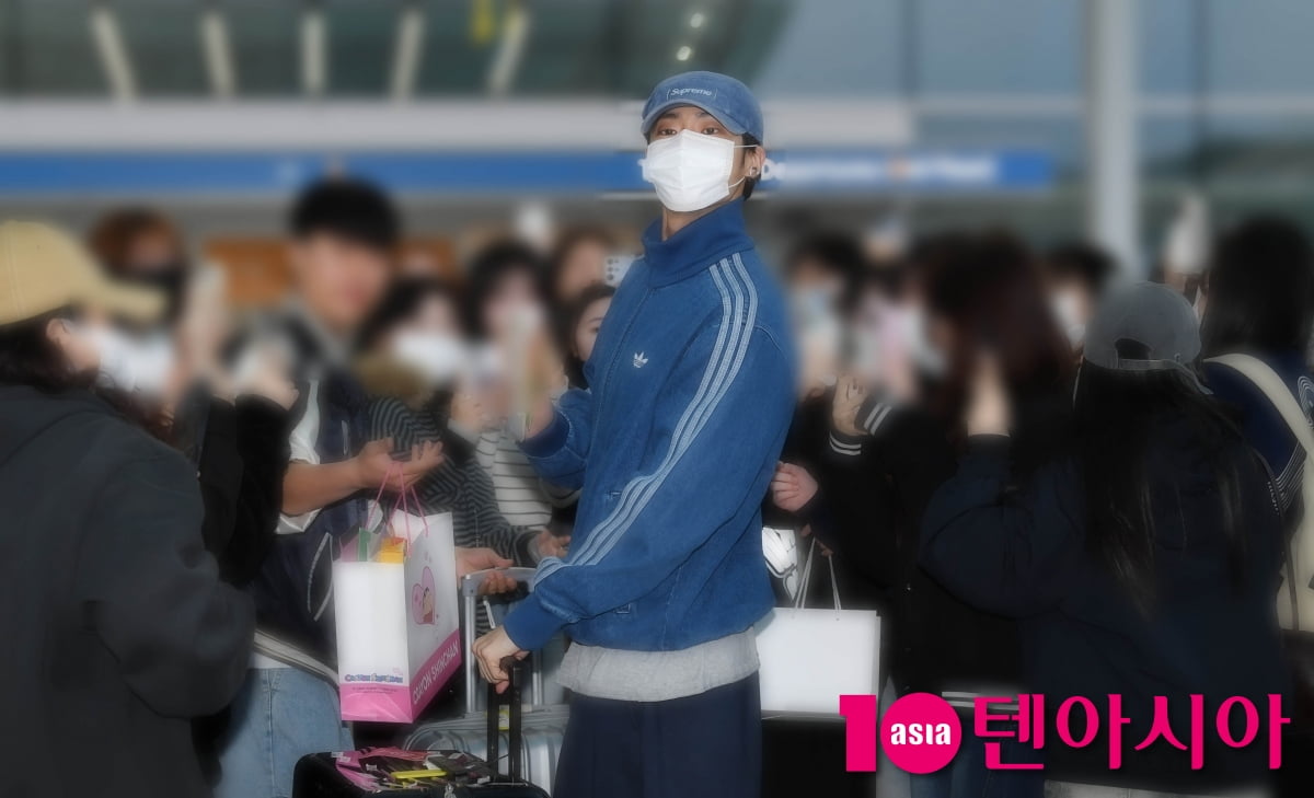 추영우, 수 많은 팬들에 발디딜틈 없는 출국길 [TEN포토+]