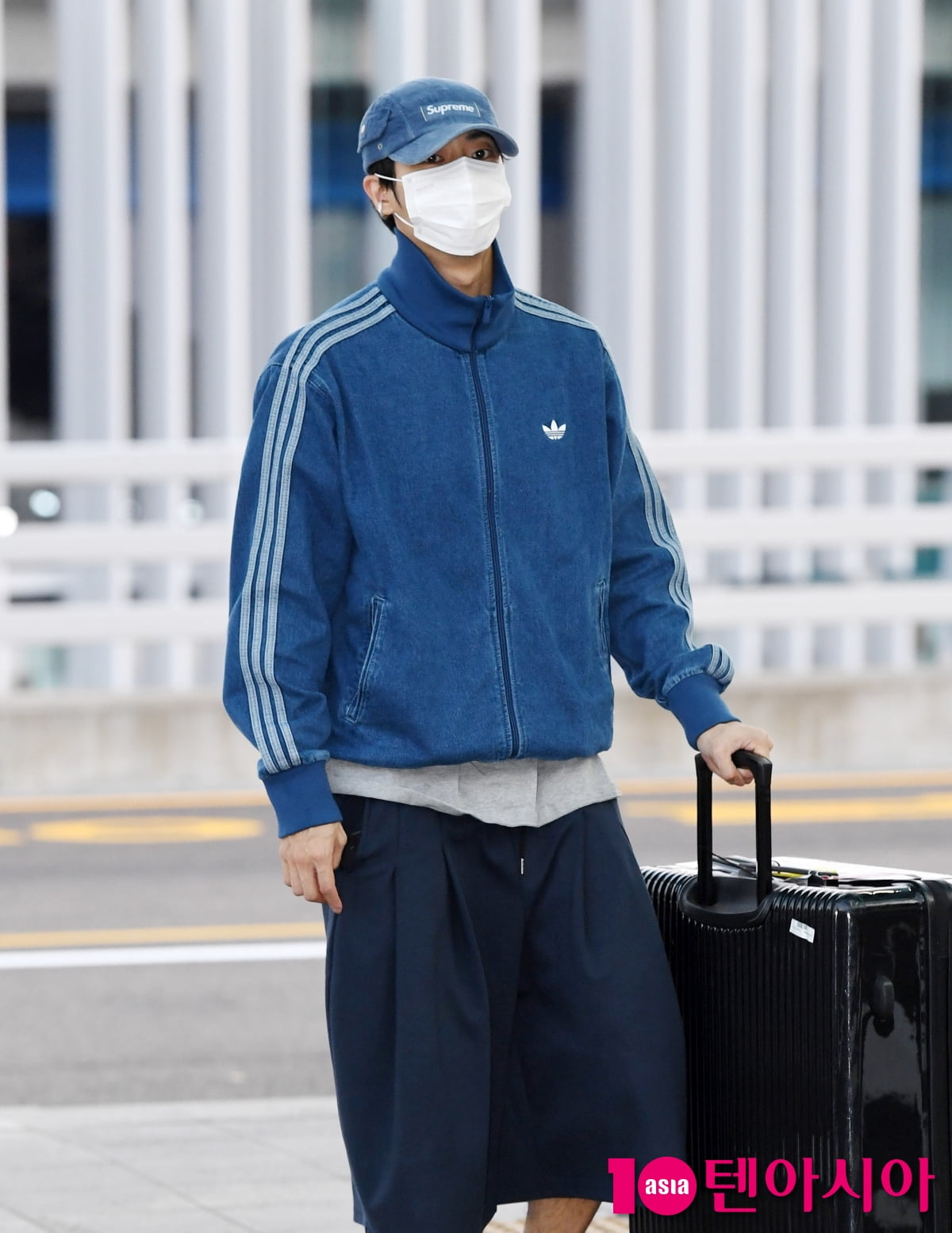 추영우, 깔끔한 꾸안꾸 공항패션[TEN포토+]