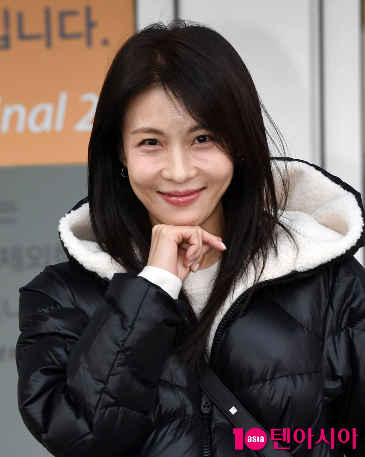 하지원, 싱그러움 넘치는 공항패션[TEN포토+]