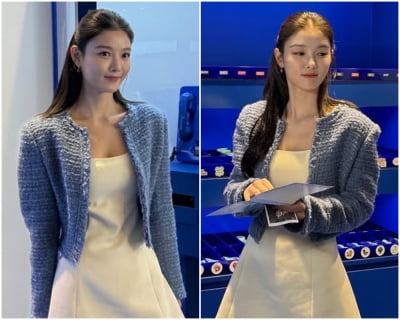 김유정, 상견례 OOTD로 딱이야…49만원대 트위드 재킷도 손쉽게 소화