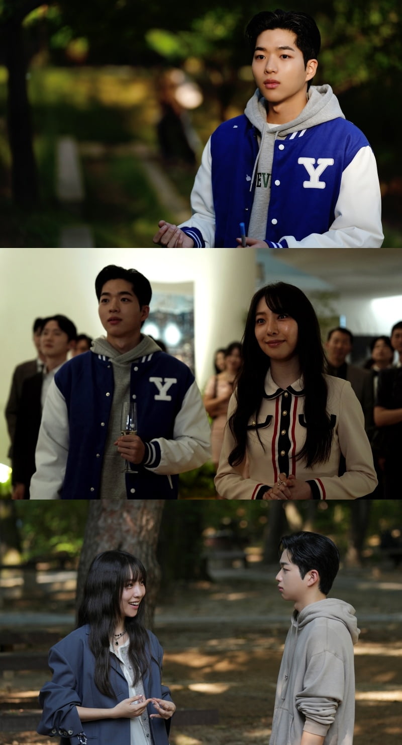 황신혜 딸, 주말극 여배우 꿰찼다더니…차강윤 첫사랑녀로 눈길 "기대할게" ('김부장')