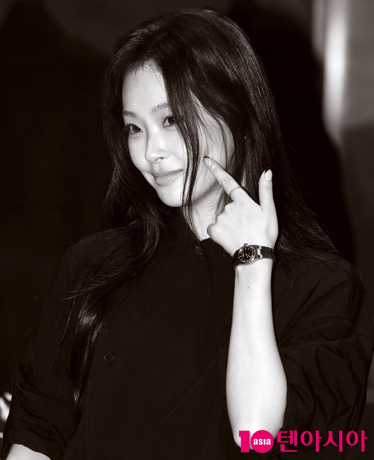 최희진, 흑백 카리스마...귀엽게[TEN포토+]
