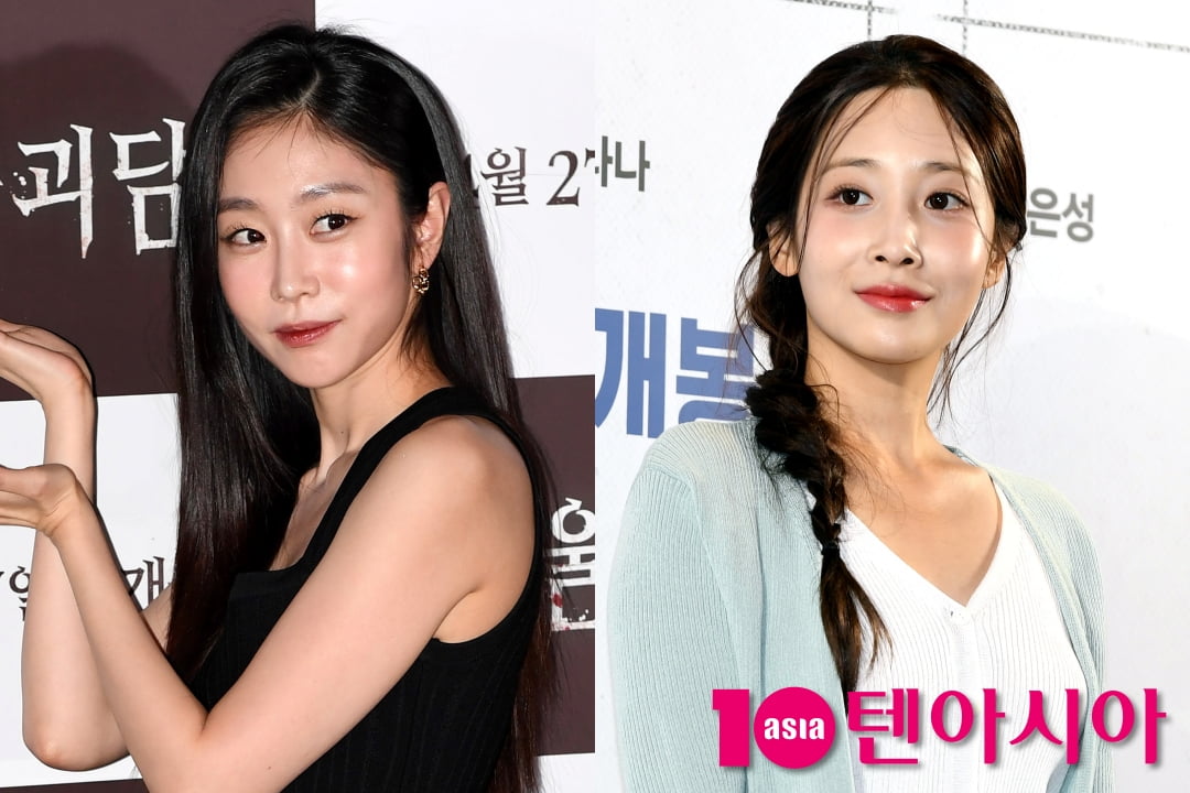 러블리즈 서지수, 유지애/ 사진=텐아시아 DB