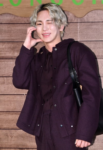 샤이니 키, 스윗한 인사...금발이 찰떡이네[TEN포토+]