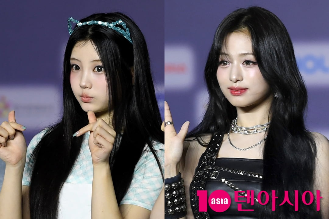 아일릿 원희, 베이비몬스터 아현/ 사진=텐아시아 DB