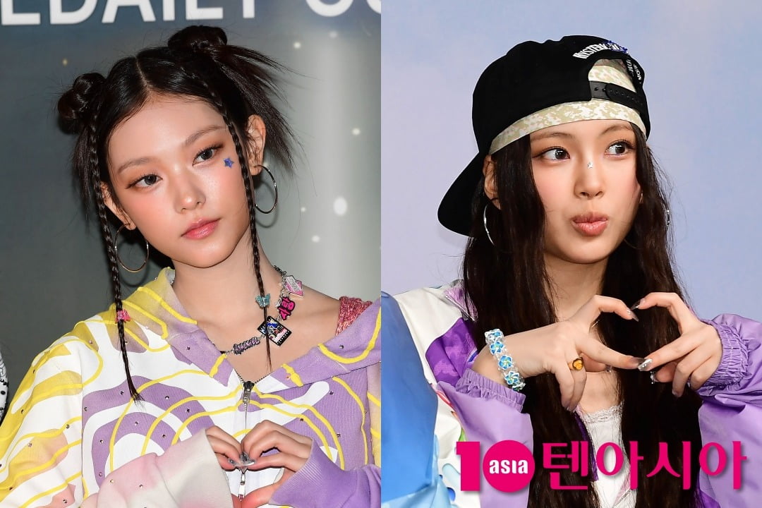 뉴진스 해린, 혜인 사진=텐아시아 DB