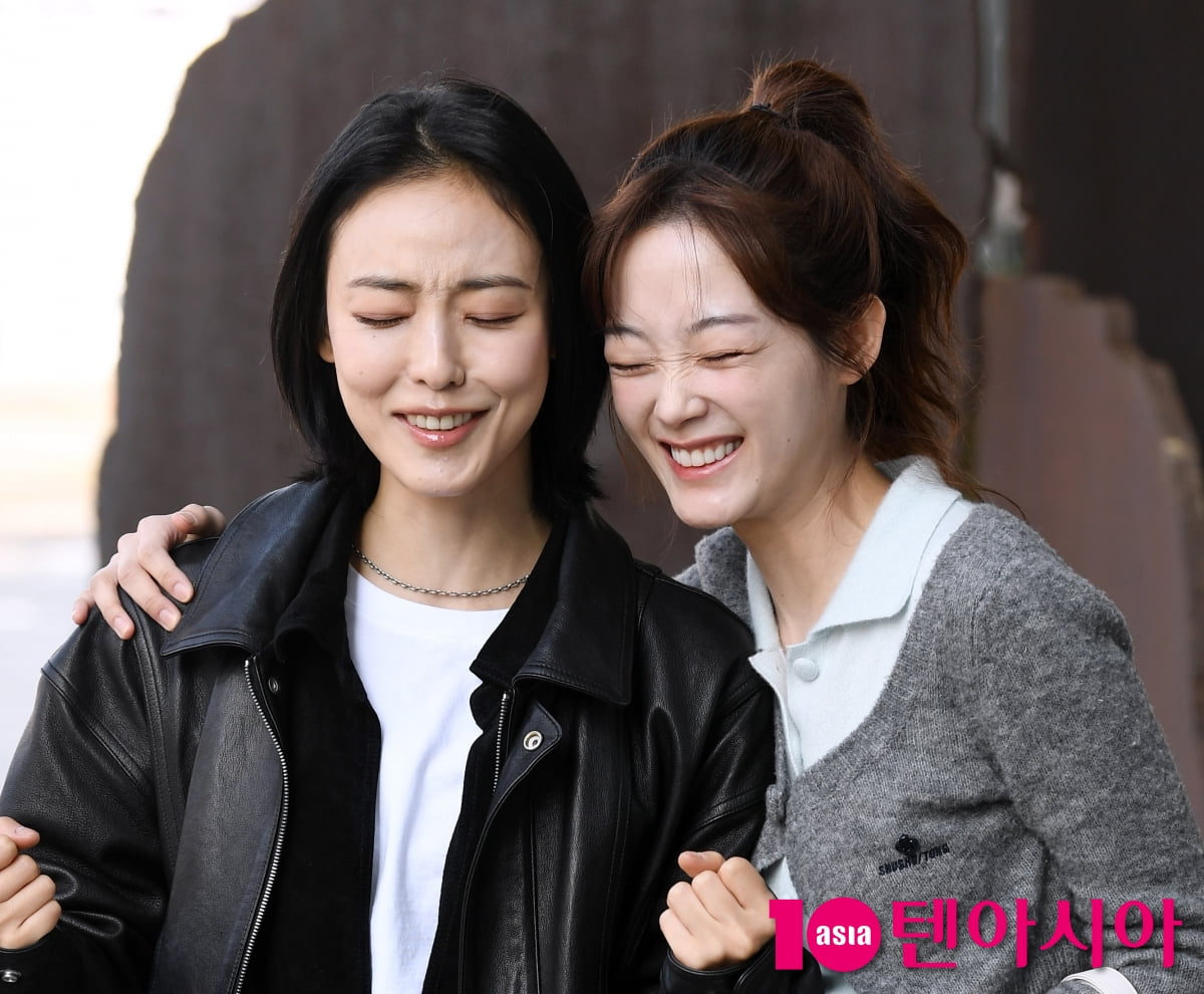 전소니-이유미, 캬르르르...빵 터져도 이뻐요[TEN포토+]