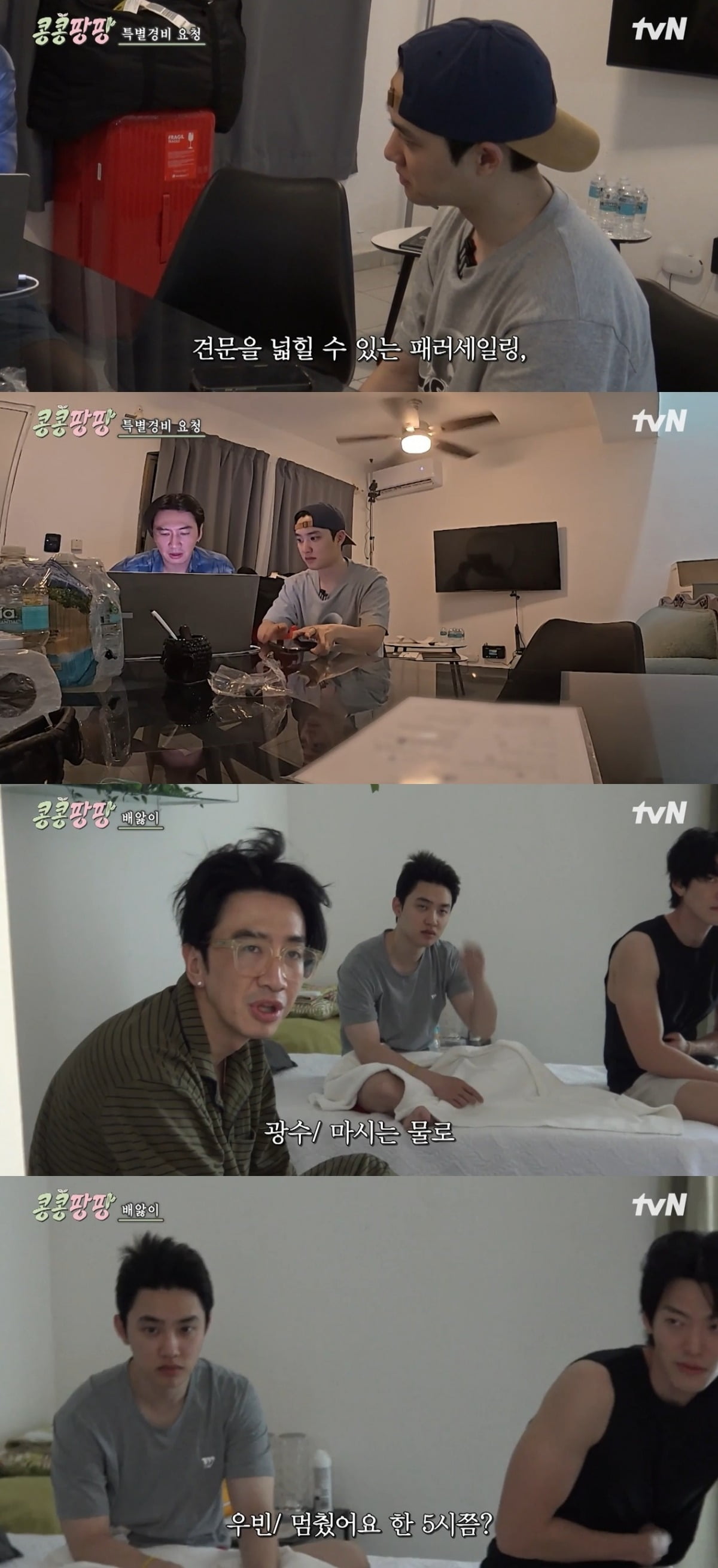 사진 = tvN '콩콩팡팡 : 콩 심은 데 콩 나서 웃음팡 행복팡 해외탐방' 캡처