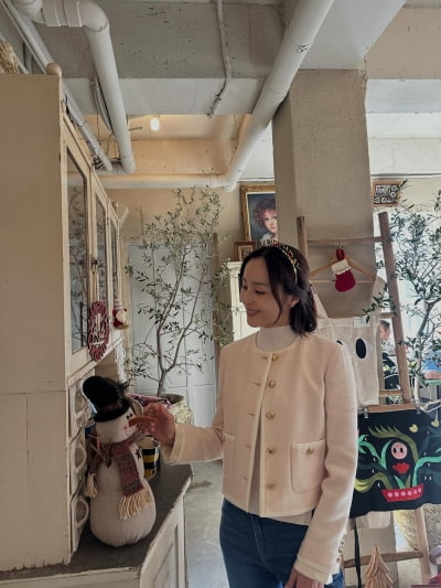 '8살 연하♥' 한혜진, 44세 되고 동네에서 제일 예쁜 듯