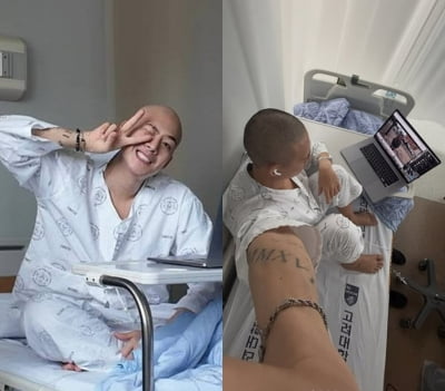 "일어서지도 마" 선미 백댄서, 5개월째 투병…링거도 일반 9배 크기