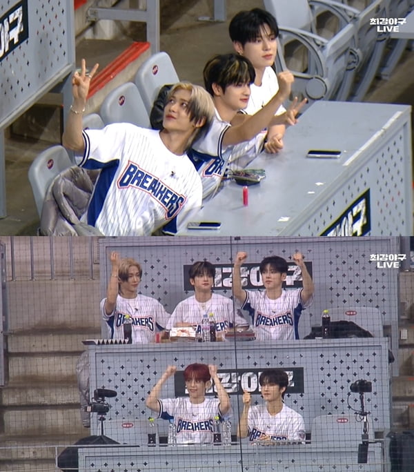 사진 = JTBC '최강야구' 중계 화면, 큐브엔터테인먼트