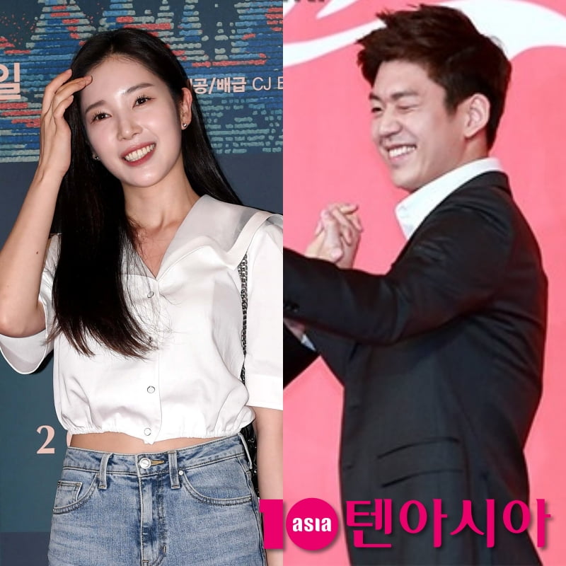 김채경-이용대/사진 = 텐아시아 사진DB