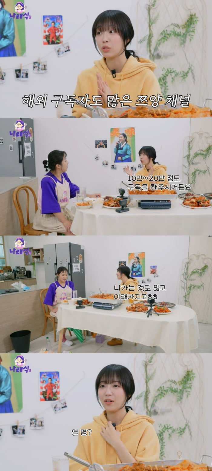 사진 = 유튜브 채널 '나래식' 캡처