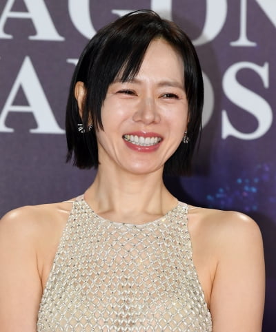 손예진, 시스루+파격적인 드레스 자태[TEN포토+]