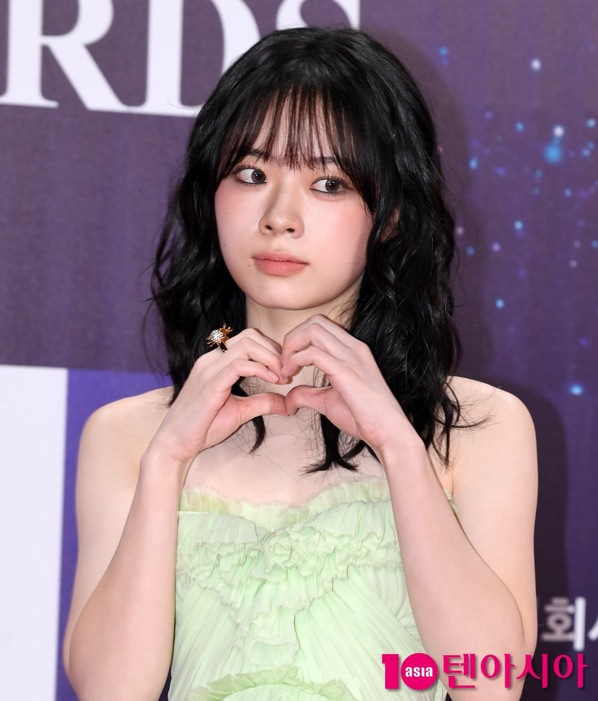 이재인, 드레스 입은 태권소녀[TEN포토+]