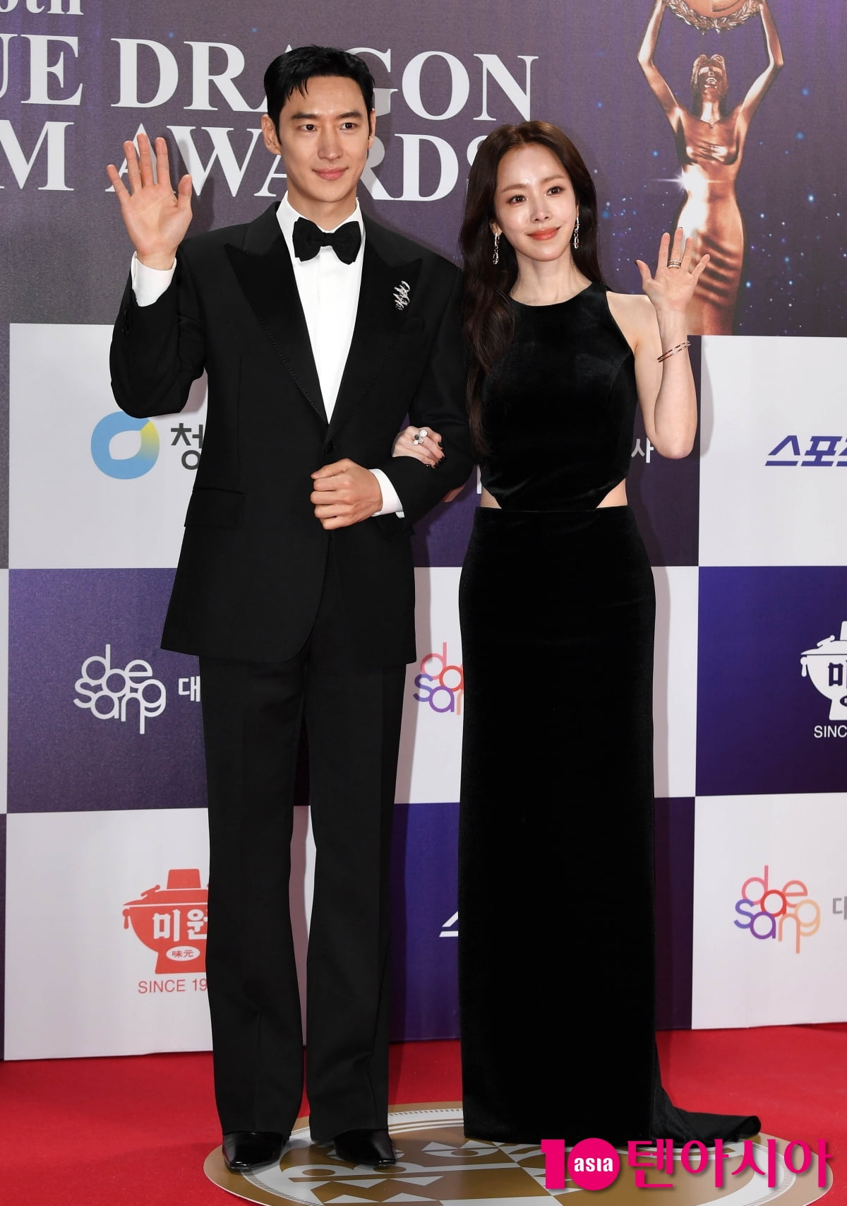 이제훈-한지민, 선남선녀 청룡2MC[TEN포토+]