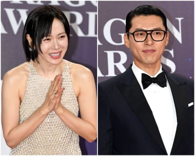 '남우주연상' 현빈♥'여우주연상' 손예진…"존재만으로도 힘이 돼요"('청룡')