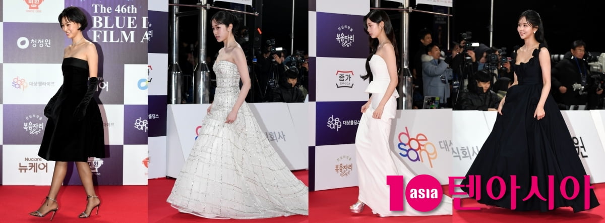 김도연-노윤서-김민주-김소현, 레드카펫을 빛낸 요정들[TEN포토+]