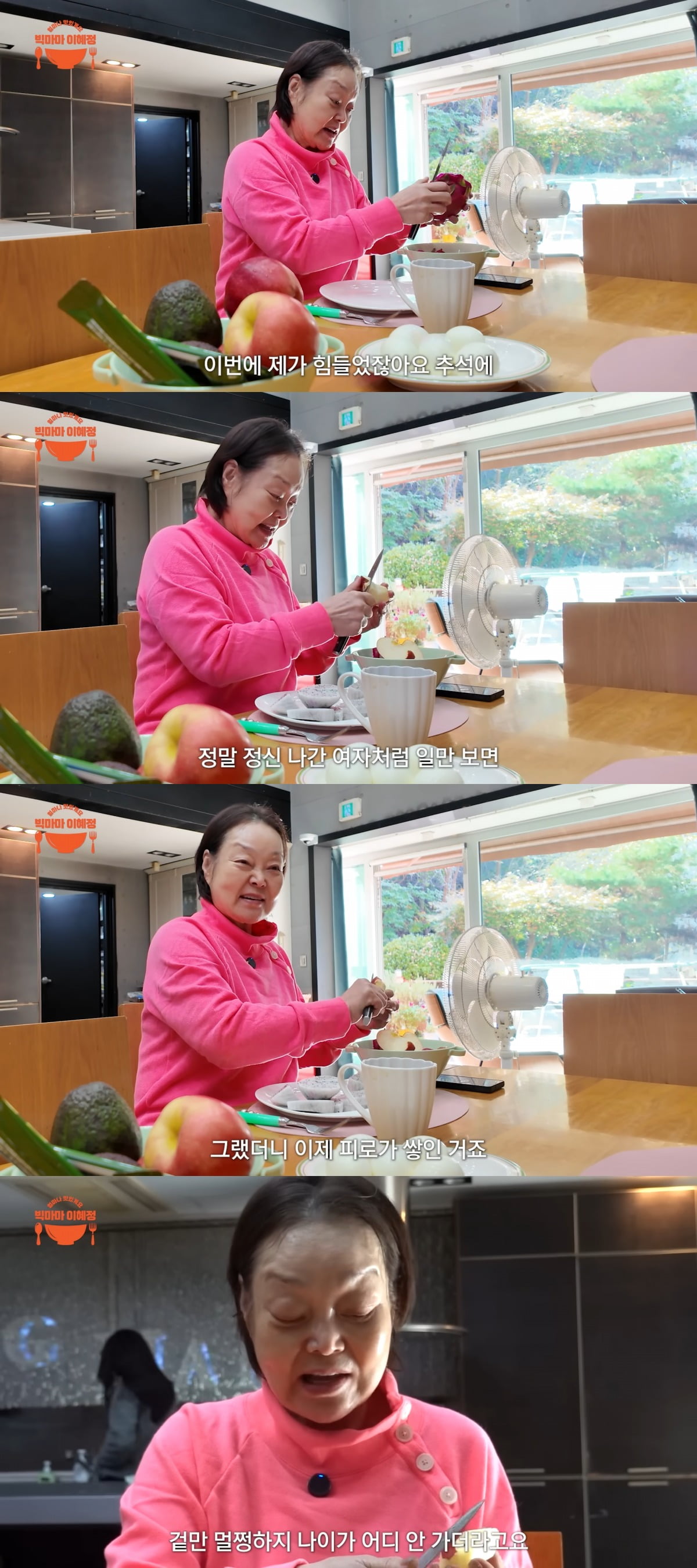 사진 = 유튜브 채널 '빅마마 이혜정' 캡처