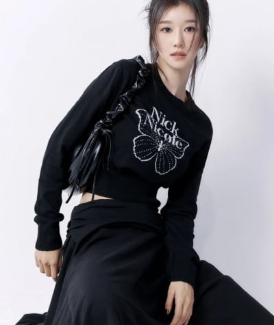 서예지, '169cm 43kg' 극강 몸매…올블랙 패션으로 '독보적 아우라' 발산