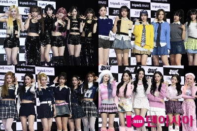 [종합] 트리플에스, 4개 유닛으로 갈라섰다…'걸스 네버 다이' 뒤잇는 명곡 나올까