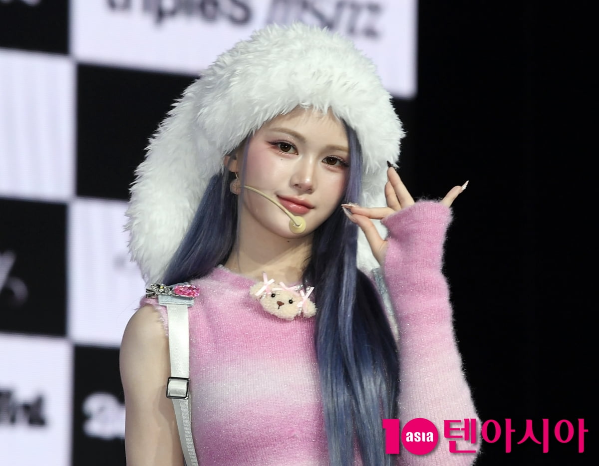 트리플에스 마유, 핑크빛 매력[TEN포토+]