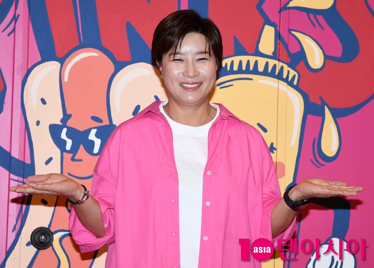 박세리, 핑크빛 꽃미소[TEN포토+]