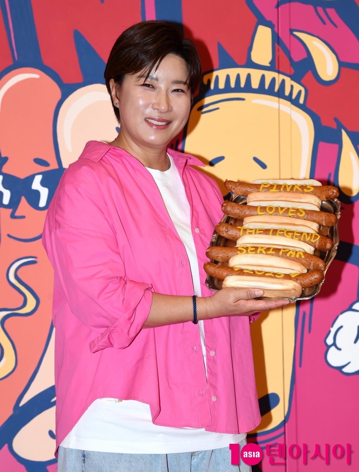 박세리, 내가 사랑하는 핑크스 핫도그[TEN포토+]