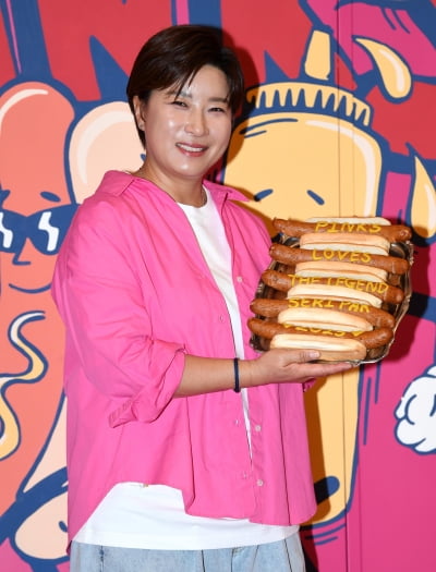 박세리, 내가 사랑하는 핑크스 핫도그[TEN포토+]