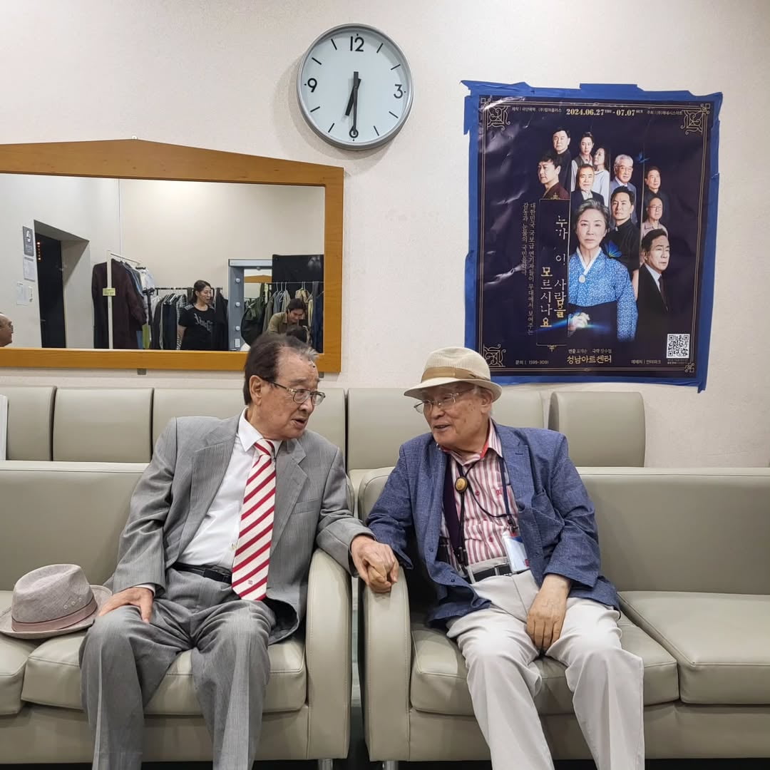 1년 전까지도 무대 올랐던 故 이순재…정태우, 먹먹한 마음 "존경합니다"