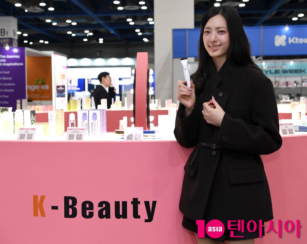 박해린,  2025 코리아 그랜드 소싱페어 K-컬쳐 대표주자...빛나는 미모[TEN포토+]