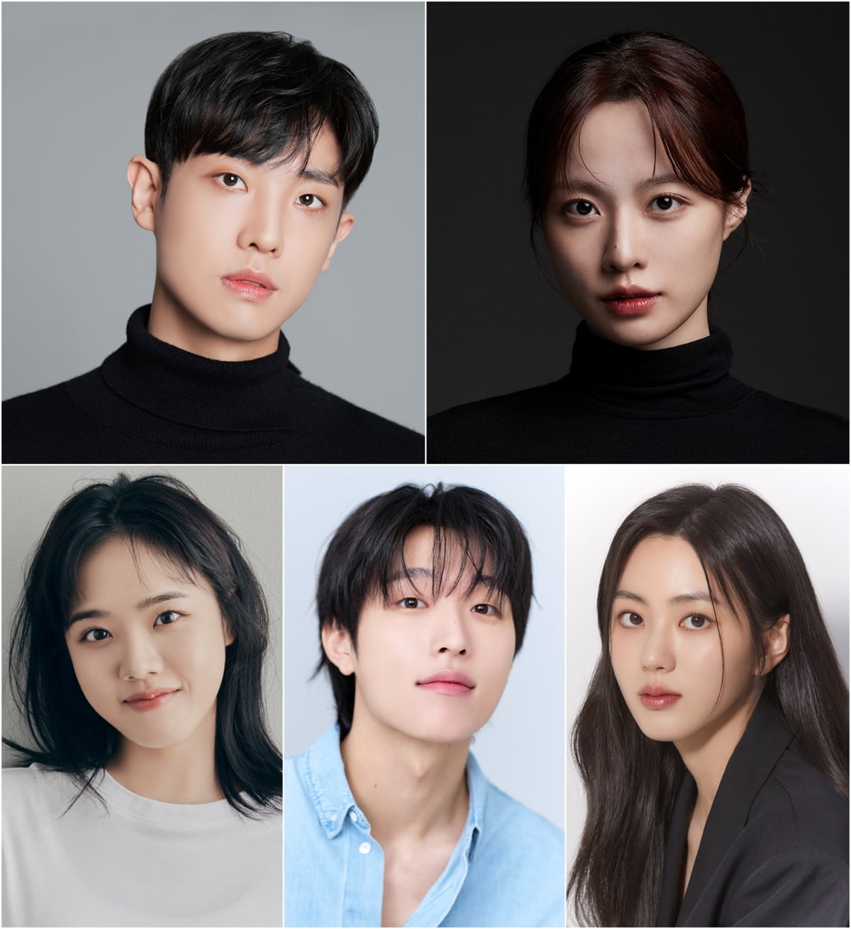 / 사진 제공 : 프레인TPC(이준, 배윤경), 크리컴퍼니(김향기), 아우터유니버스(진호은), 큐브엔터테인먼트(권은빈)