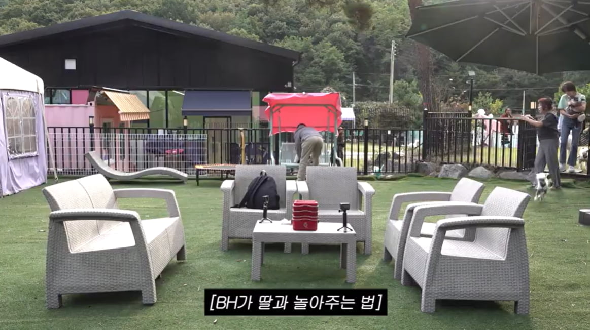 이병헌, '토끼띠' 2살 딸 육아 중인 뒷모습 포착됐다…어르고 달래는데 쩔쩔매네('이민정 MJ')