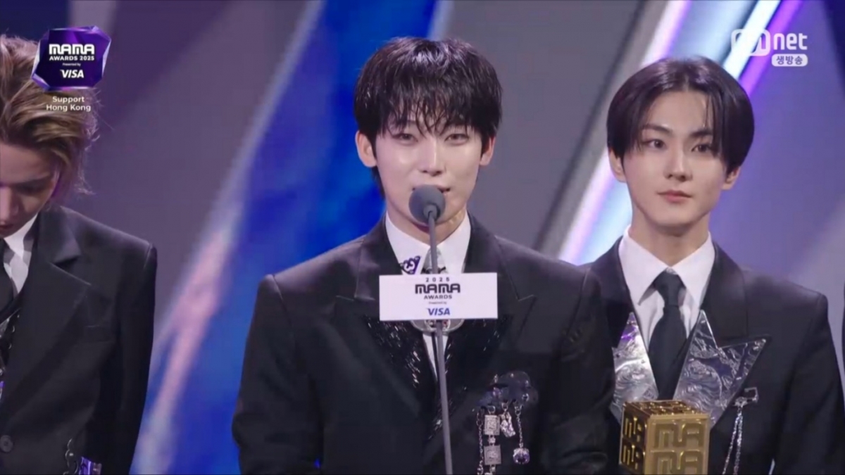 엔하이픈/ 사진=2025 마마 어워즈 방송 캡처