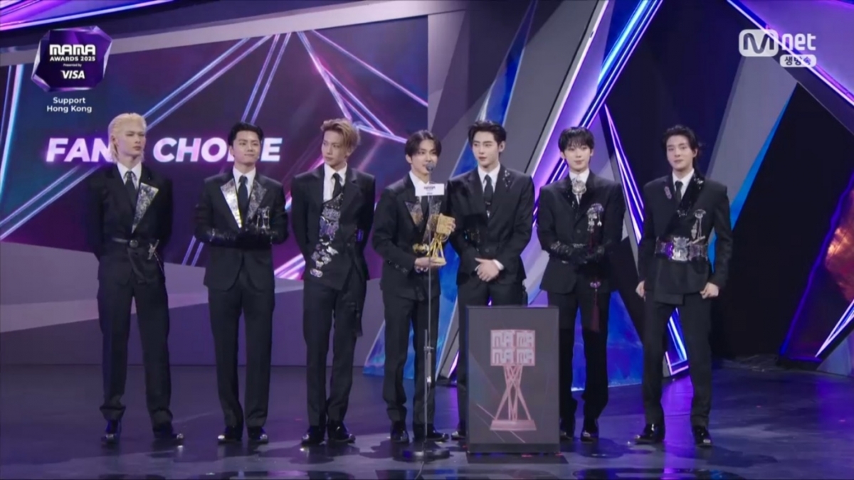 엔하이픈/ 사진=2025 마마 어워즈 방송 캡처
