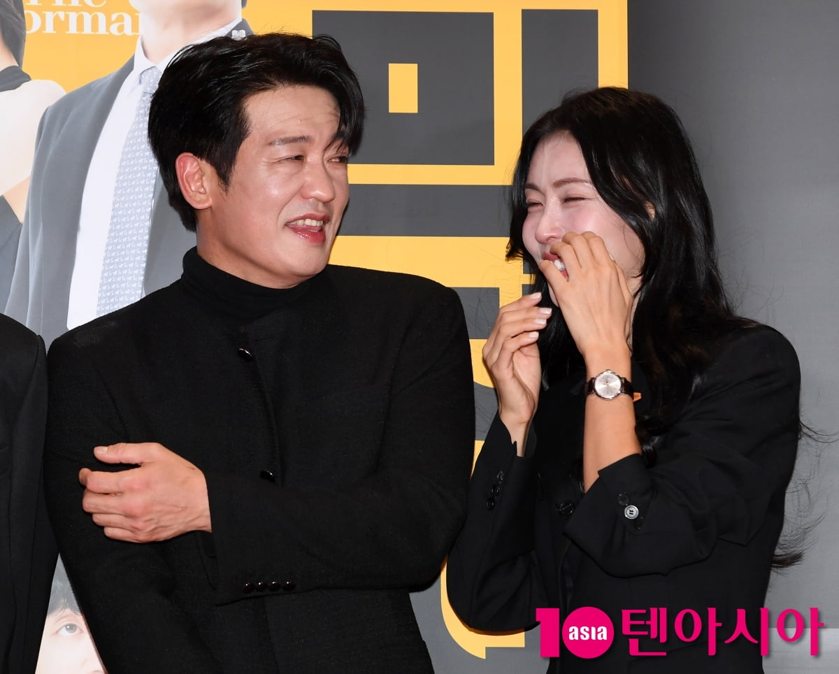 서민주, 영화 '정보원' 개봉전 눈물이 글썽글썽 [TEN포토]