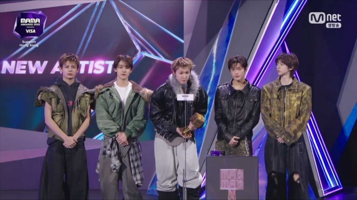 코르티스/ 사진='2025 마마 어워즈' 캡처