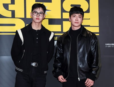 홍석-김준식, 드레스코드 블랙[TEN포토]