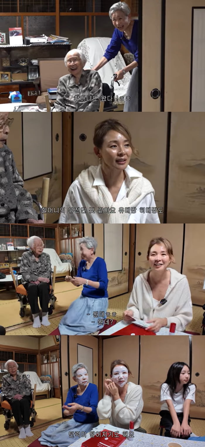 '추성훈♥' 야노시호, '붕어빵 미모' 母 깜짝 공개…"피부 좋은 건 유전, 같이 팩도 해"