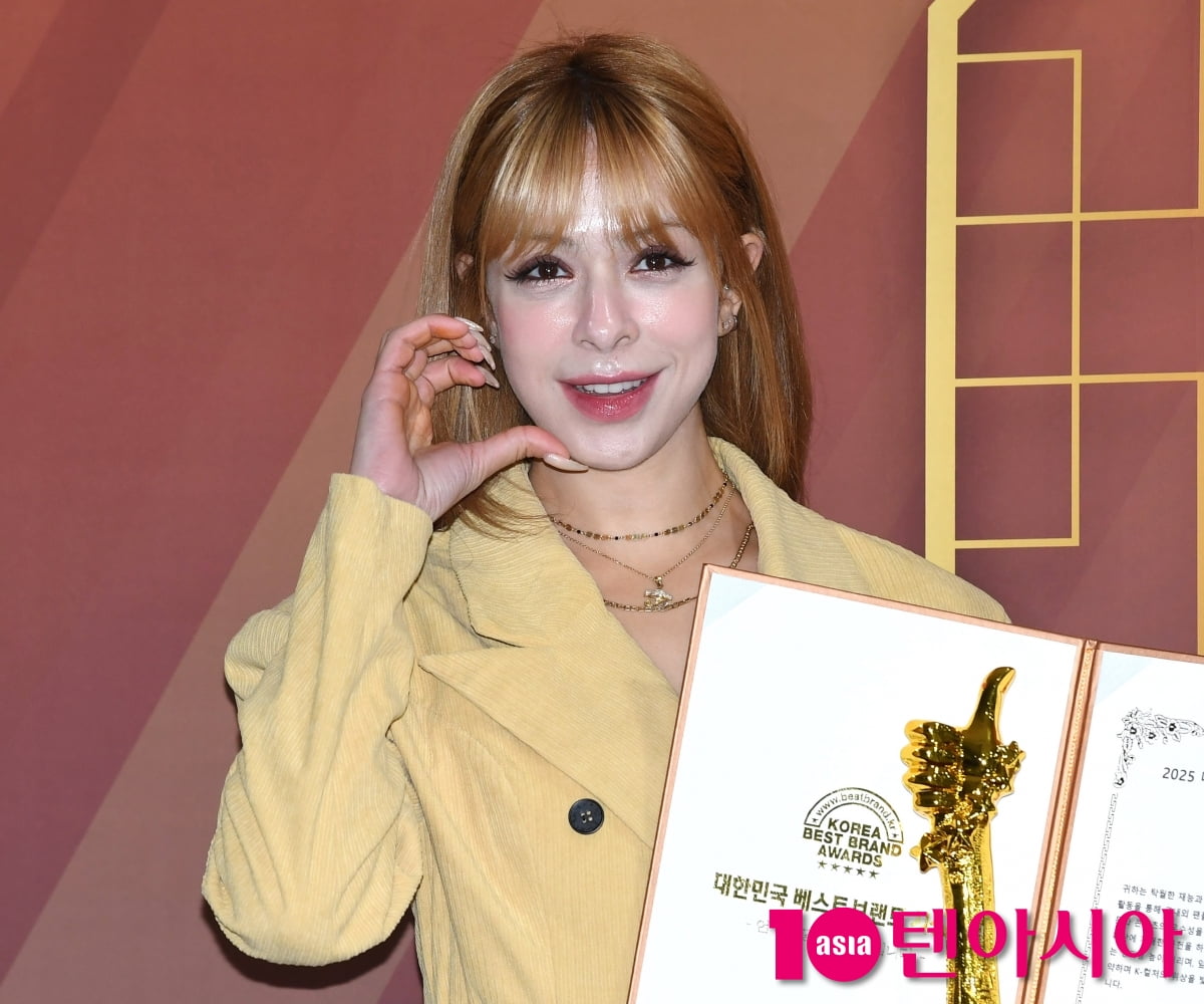 야스민 알라딘, 방송인 글로벌엔터테이먼트상 수상[TEN포토]