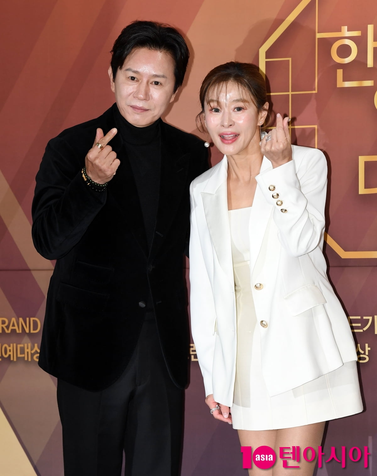 김민종-예지원, 영화 '피렌체'의 남여 주인공들 하트[TEN포토]