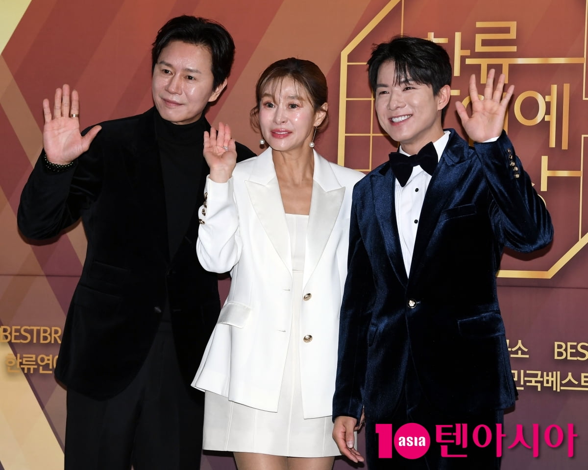 나태주, 김민종,예지원과 즐거운 포토타임[TEN포토]