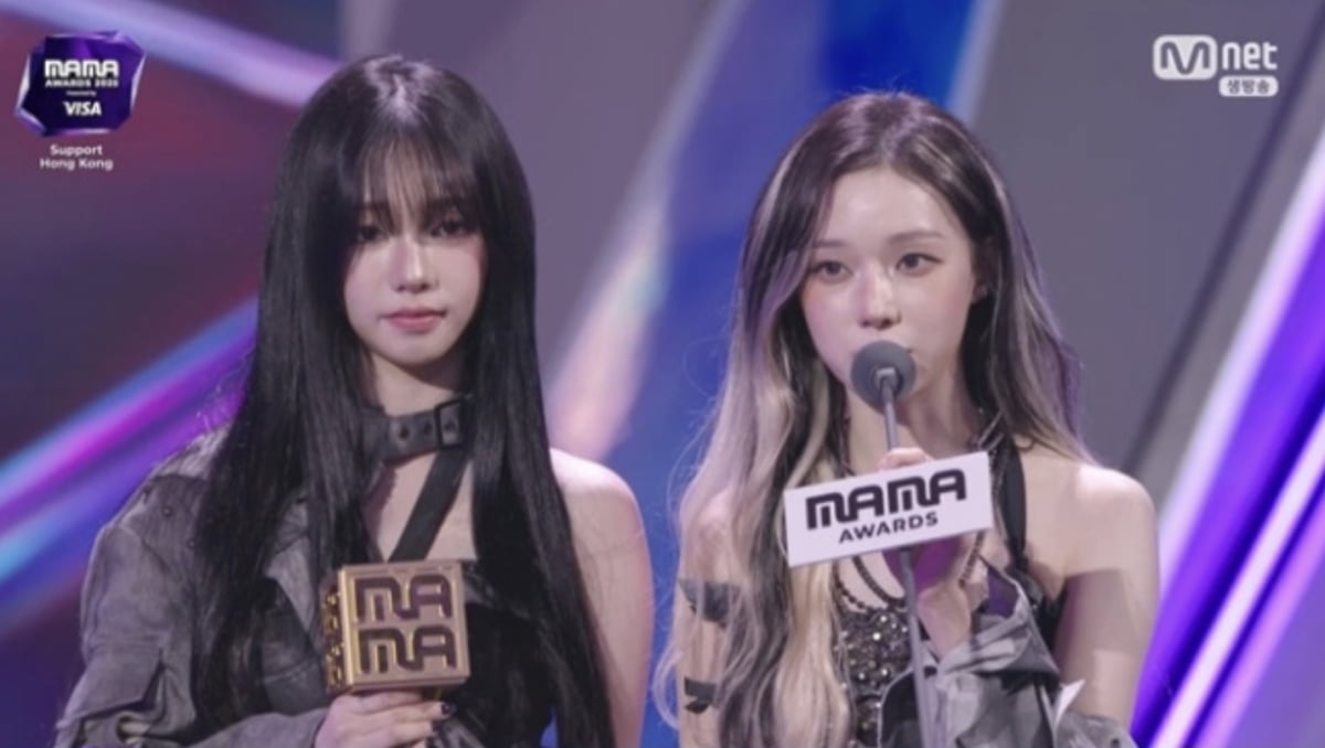 사진=Mnet 'MAMA 2025' 캡처
