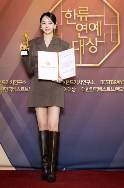 오샤레라이프 김태현, 스킨케어부문 수상[TEN포토]