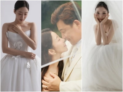 오늘(30일) 연예계 부부 3쌍 탄생…함은정·박진주·윤정수, ♥동반자와 인생 제2막 연다 [TEN이슈]