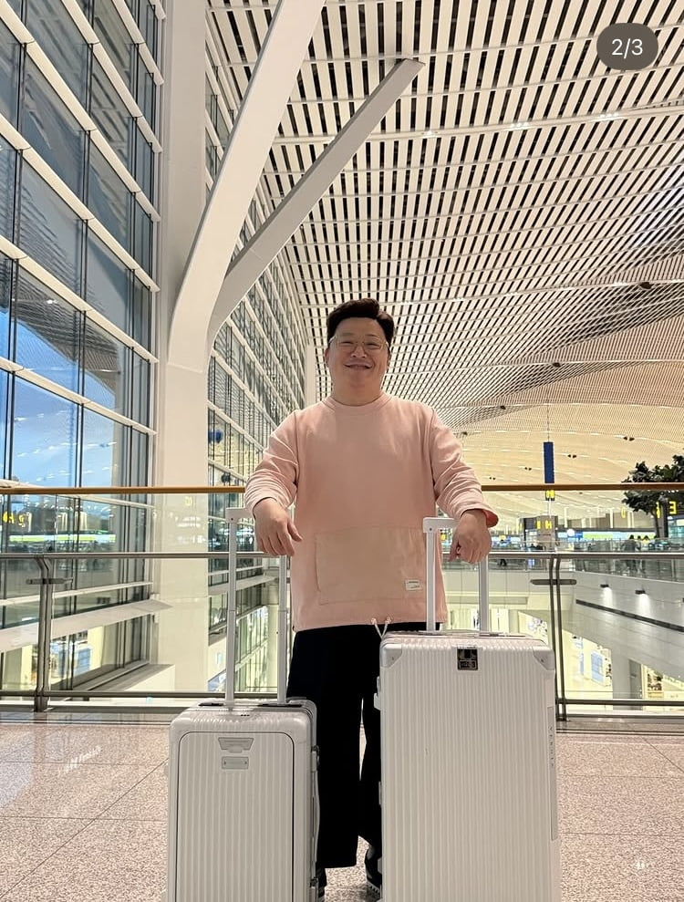 윤정수♥원자현, 15일 만에 떠나는 발리인데…수면 부족으로 공항 도착