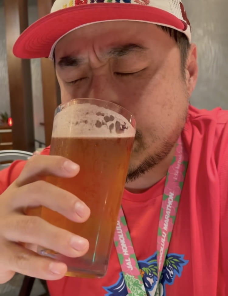 강재준, 33kg 기적적으로 뺐는데…하와이서 마라톤 끝나니 폭식