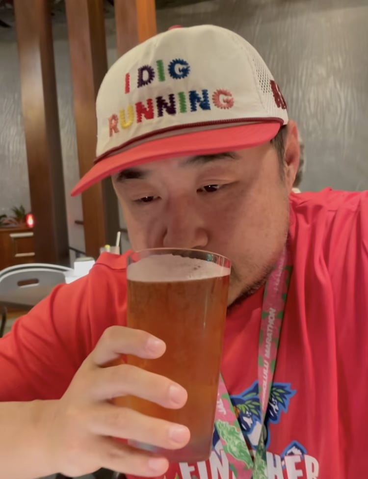 강재준, 33kg 기적적으로 뺐는데…하와이서 마라톤 끝나니 폭식