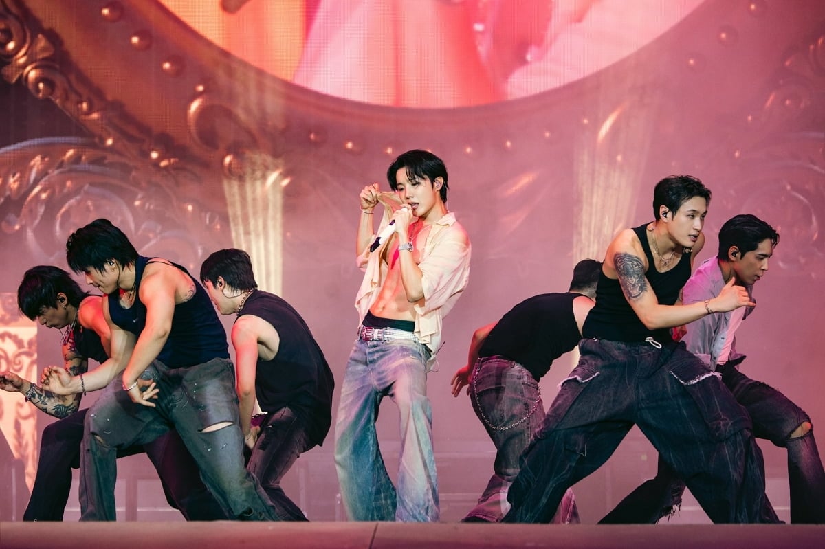 방탄소년단 제이홉 롤라팔루자/ 사진 제공=빅히트 뮤직