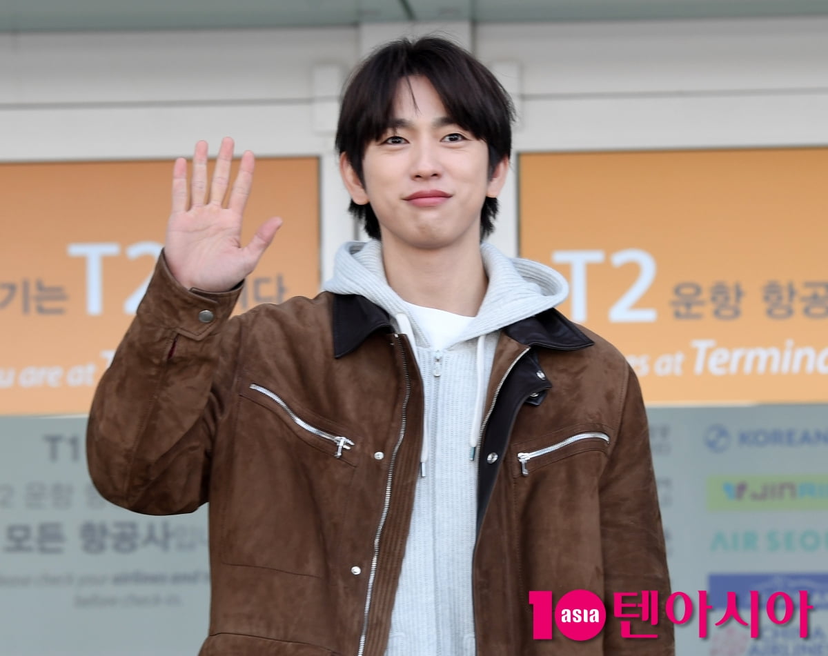 박진영, 남친룩의 정석...짙은 이목구비[TEN포토+]